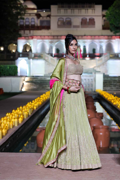 Punit Balana Classic Lehenga Set indian designer wear online shopping melange singapore 