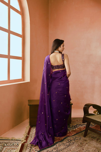 Punit Balana Classic Saree Set indian designer wear online shopping melange singapore
