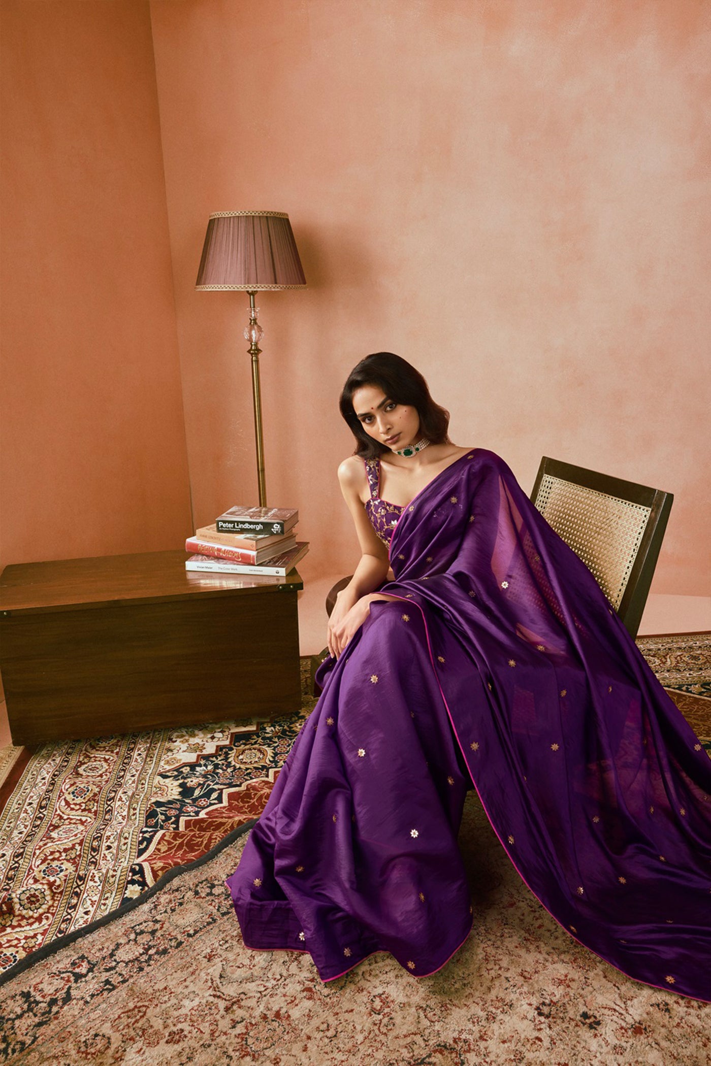 Punit Balana Classic Saree Set indian designer wear online shopping melange singapore
