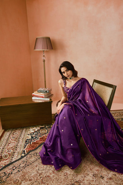 Punit Balana Classic Saree Set indian designer wear online shopping melange singapore
