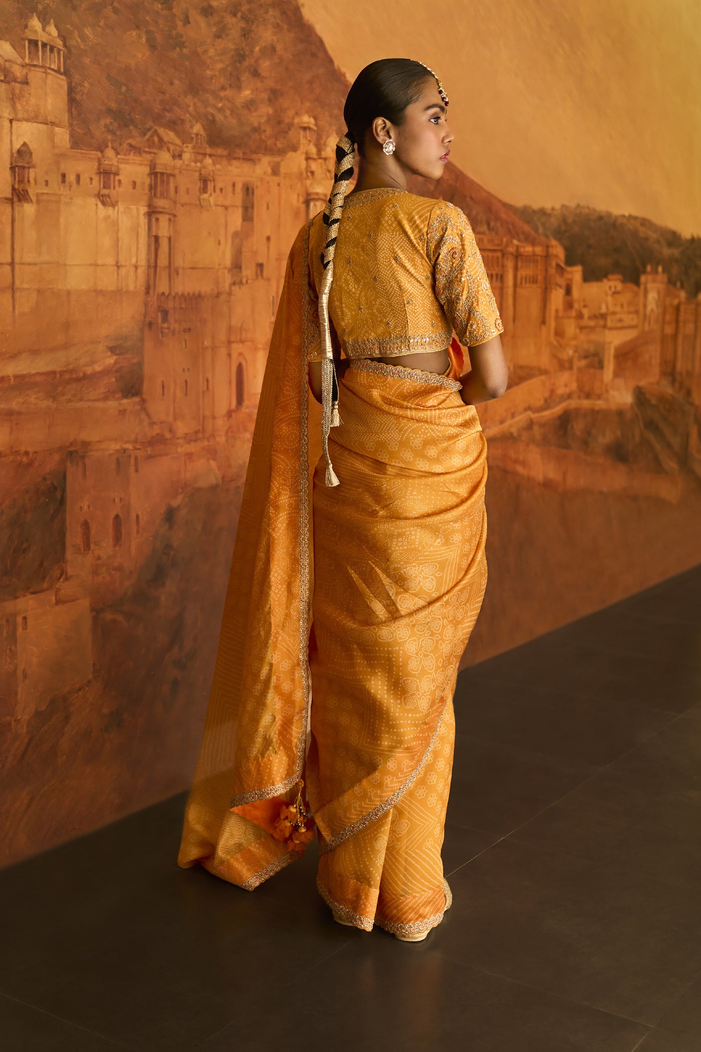 Punit Balana Classic sari Indian designer wear online shopping melange singapore