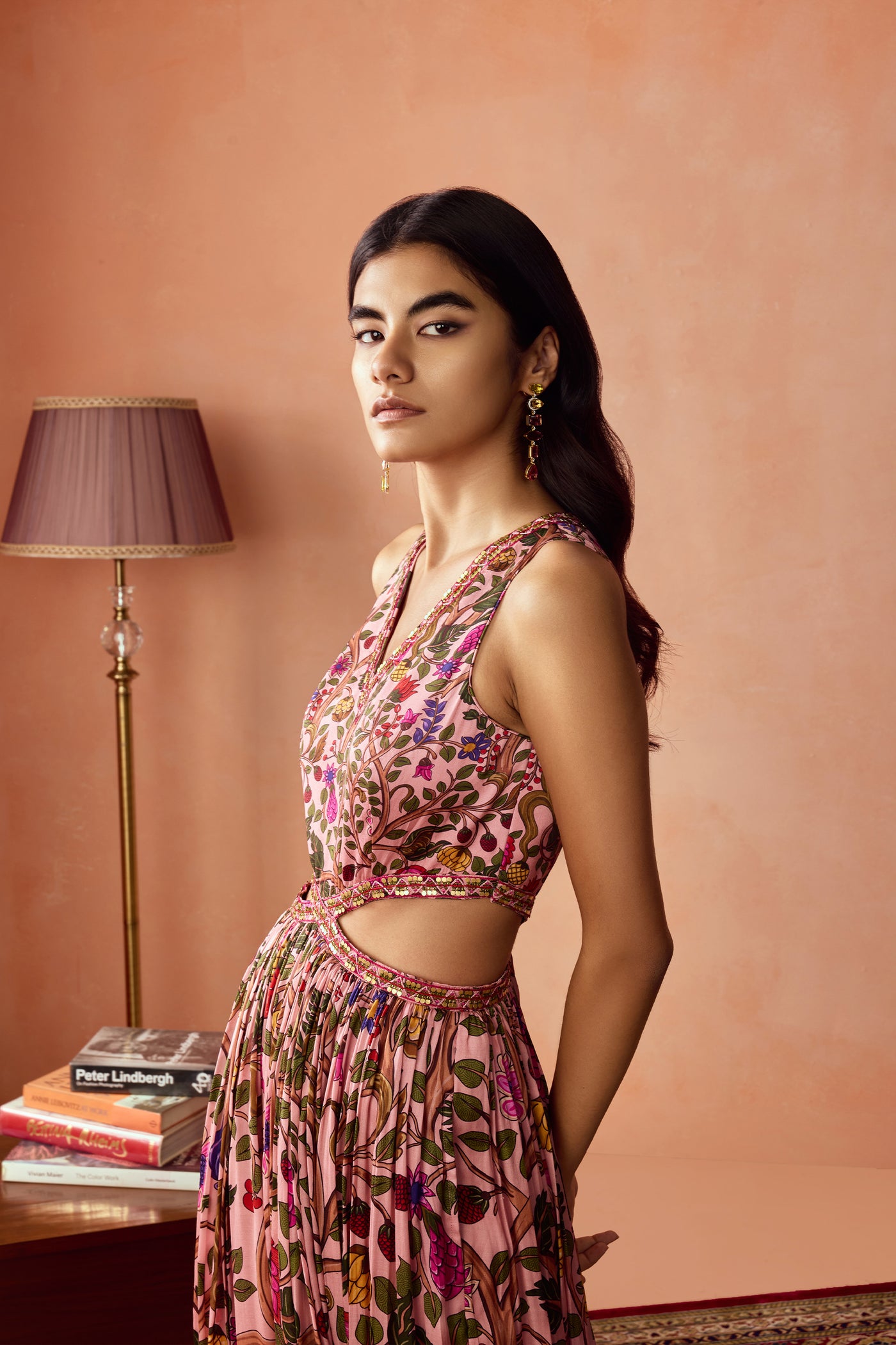 Punit Balana Ghagri Maxi indian designer wear online shopping melange singapore
