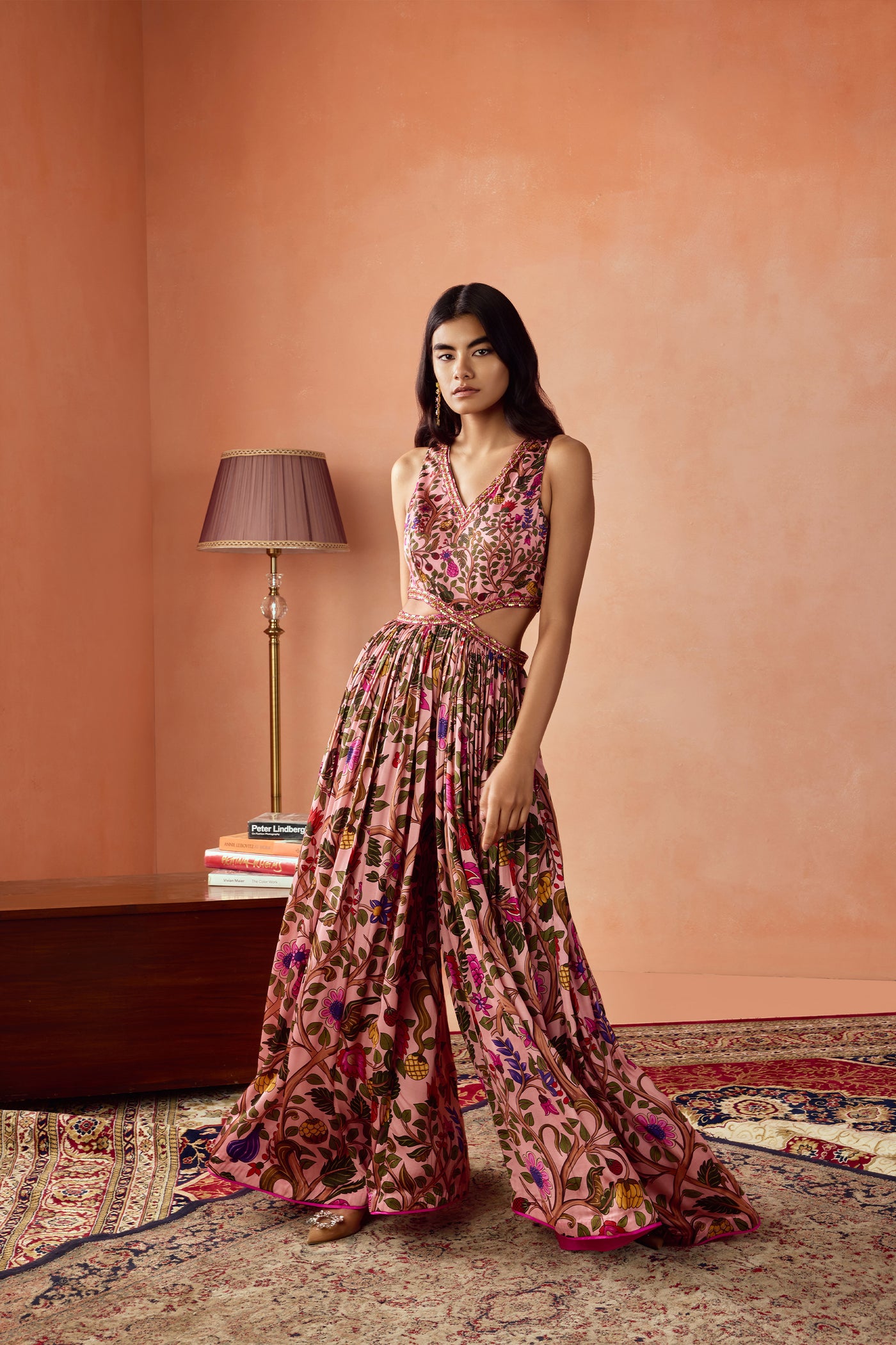 Punit Balana Ghagri Maxi indian designer wear online shopping melange singapore
