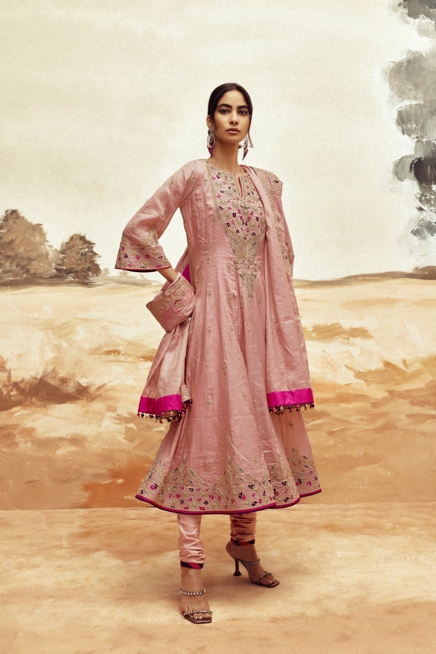 Punit Balana Johari Anarkali Set indian designer wear online shopping melange singapore
