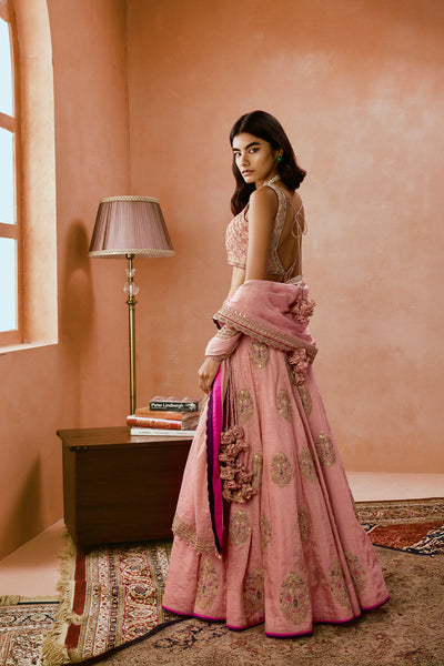Punit Balana Johari Lehenga Set indian designer wear online shopping melange singapore