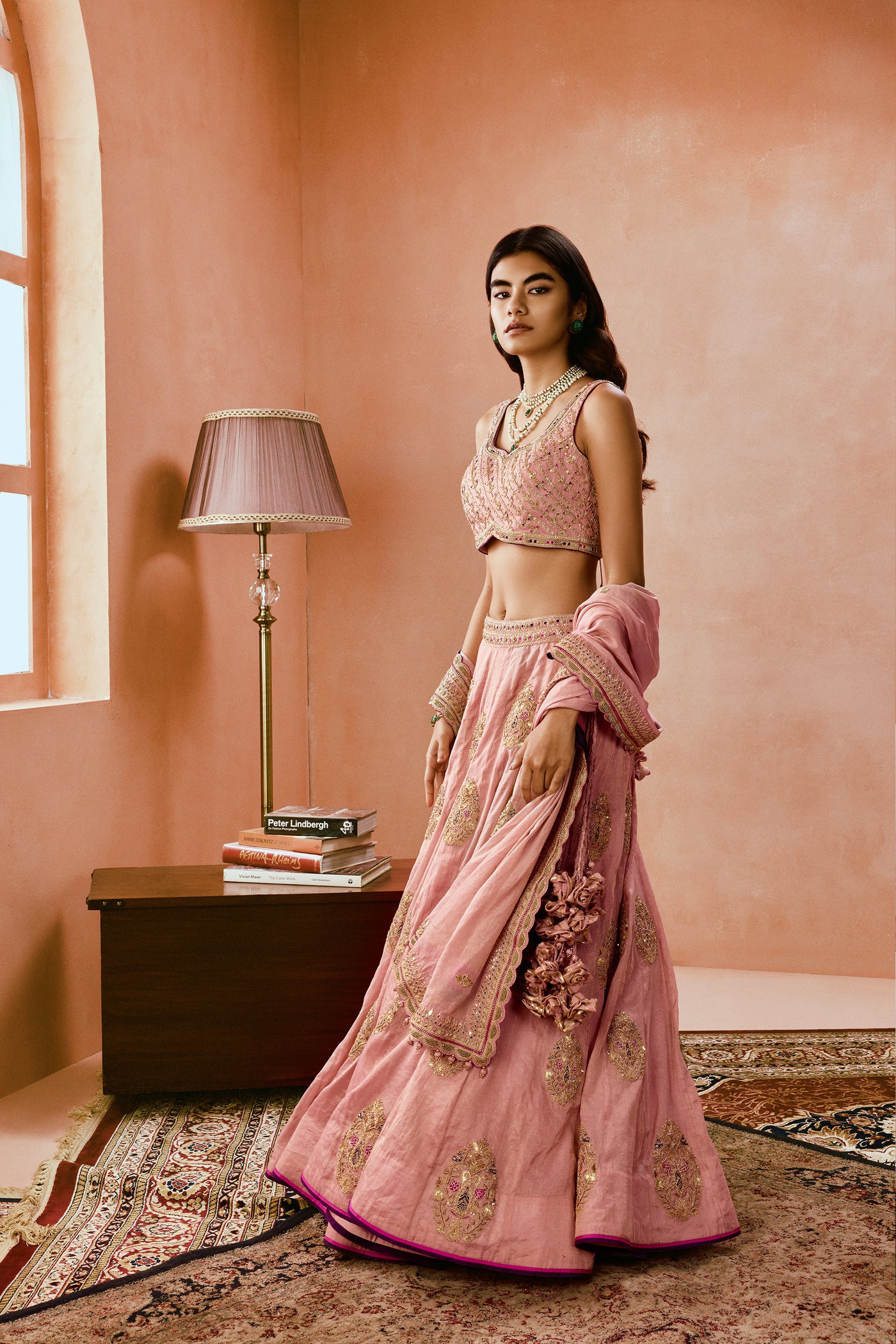 Punit Balana Johari Lehenga Set indian designer wear online shopping melange singapore