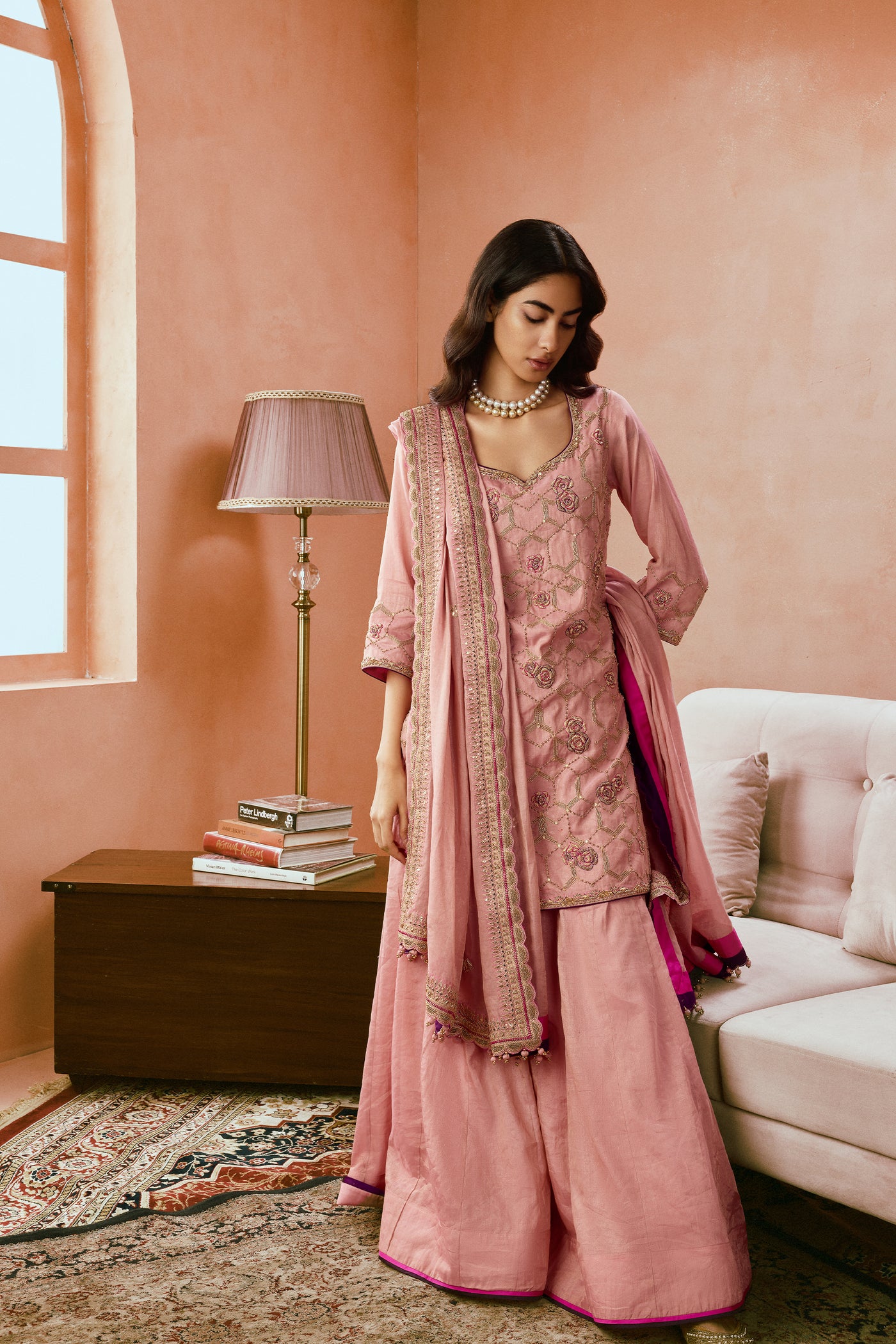Punit Balana Johari Sharara Set indian designer wear online shopping melange singapore