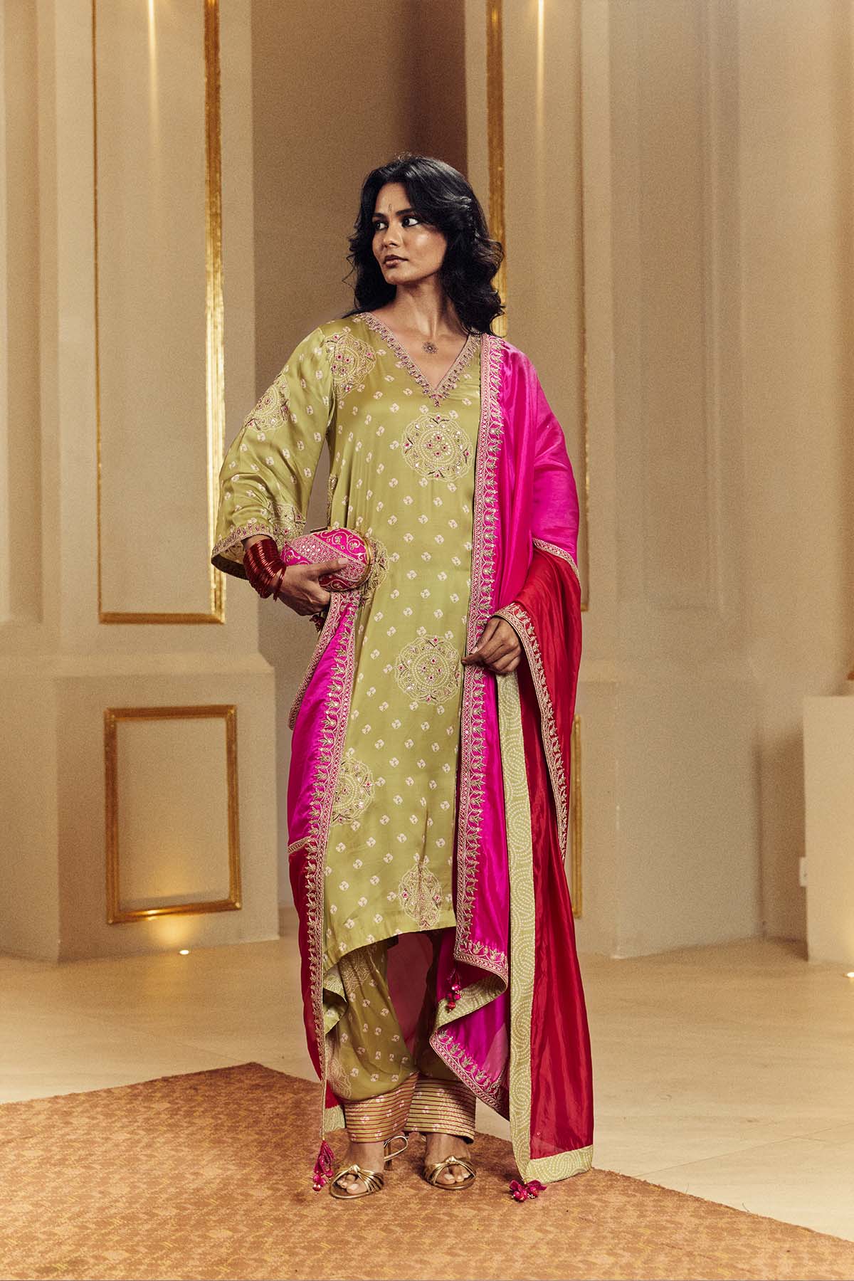 Punit Balana Kaftaan Kurta Set indian designer wear online shopping melange singapore 