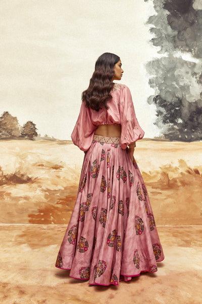 Punit Balana Kumari Lehenga Set indian designer wear online shopping melange singapore