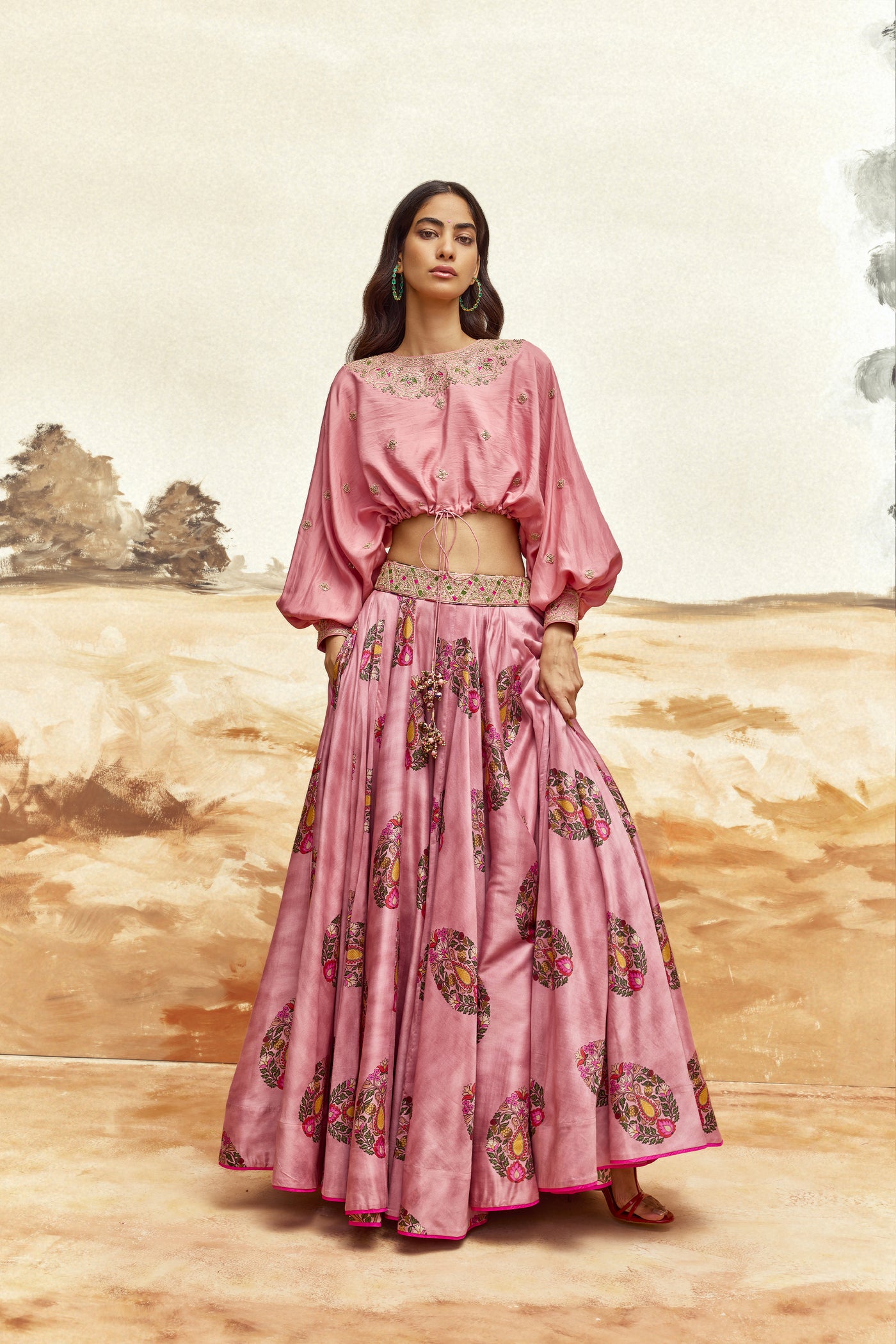 Punit Balana Kumari Lehenga Set indian designer wear online shopping melange singapore