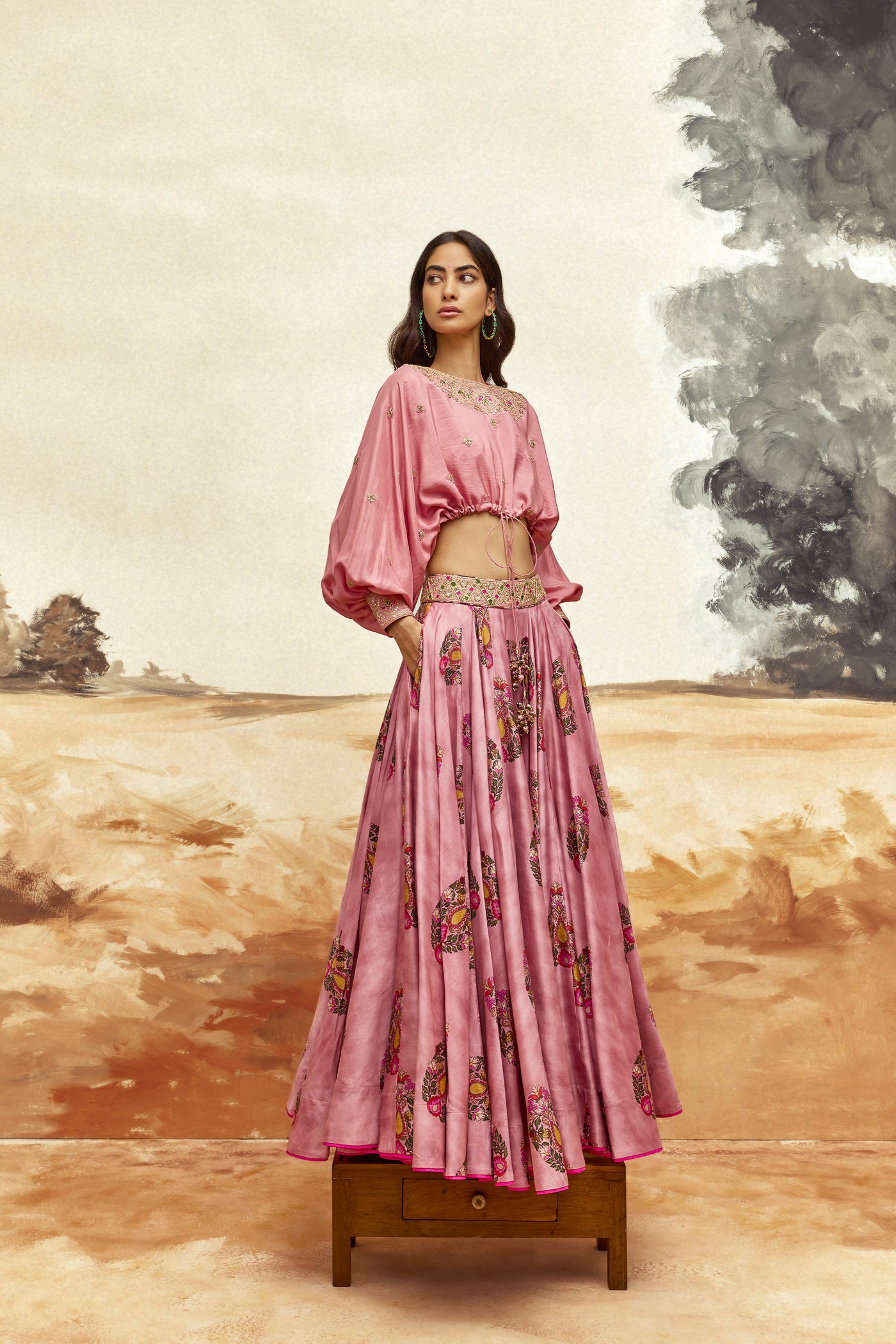 Punit Balana Kumari Lehenga Set indian designer wear online shopping melange singapore
