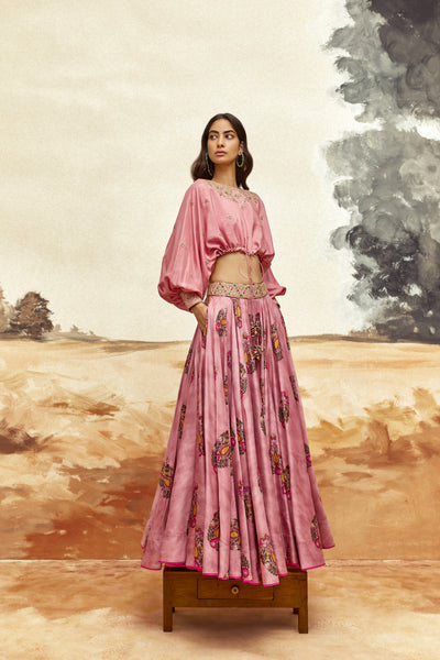 Punit Balana Kumari Lehenga Set indian designer wear online shopping melange singapore