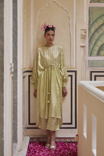 Punit Balana Mint String Tunic With Pants indian designer wear online shopping melange singapore