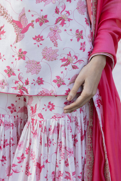 Punit Balana Mughal Gharara Set indian designer wear online shopping melange singapore