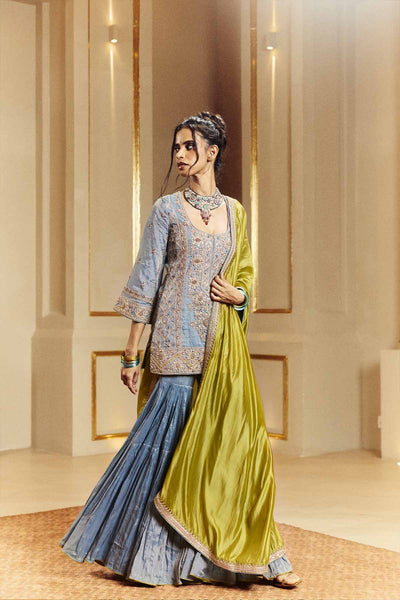 Punit Balana Noor Gharara Set Saleti indian designer wear online shopping melange singapore 
