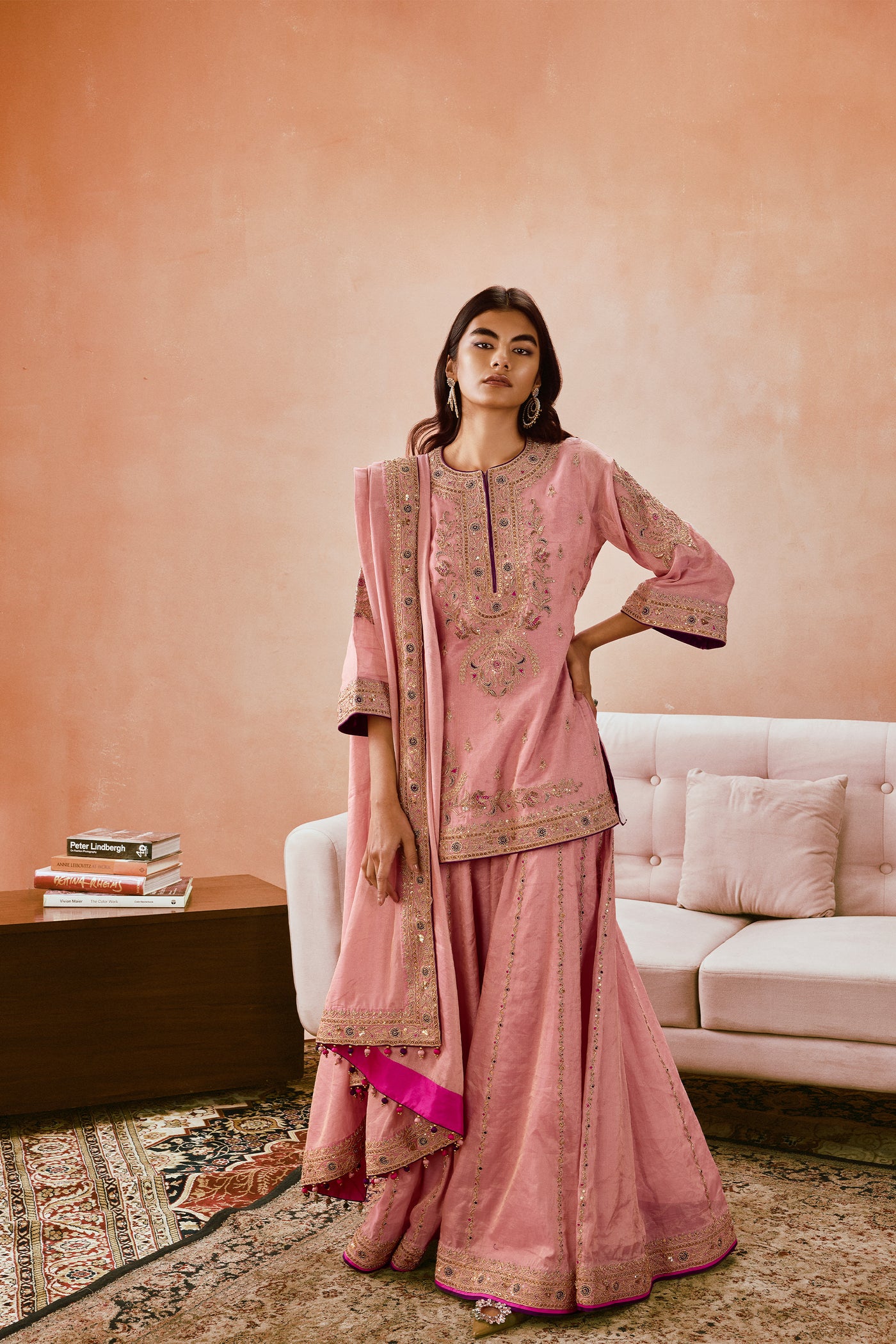 Punit Balana Noorani Kurti Set indian designer wear online shopping melange singapore