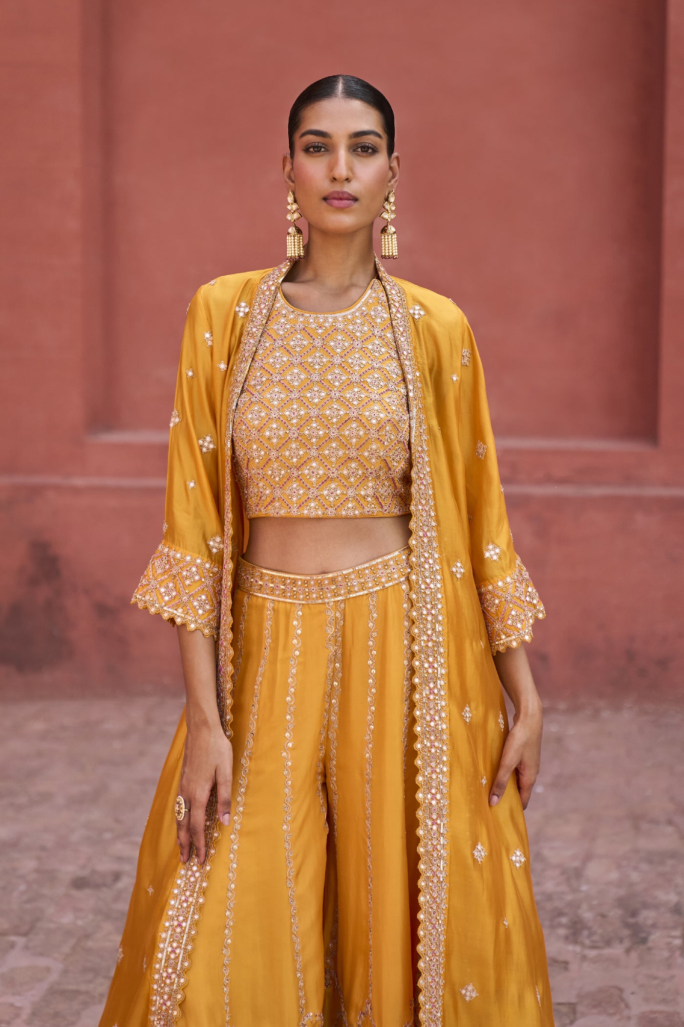 Punit Balana Rani Sa Sharara indian designer wear online shopping melange singapore