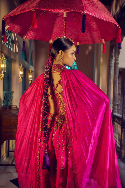Punit Balana Rani Sa Jacket Setindian designer wear online shopping melange singapore