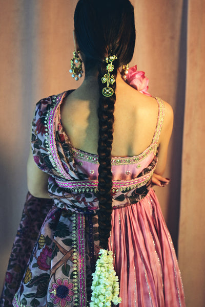 Punit Balana The Ghoomer Anarkali Set indian designer wear online shopping melange singapore
