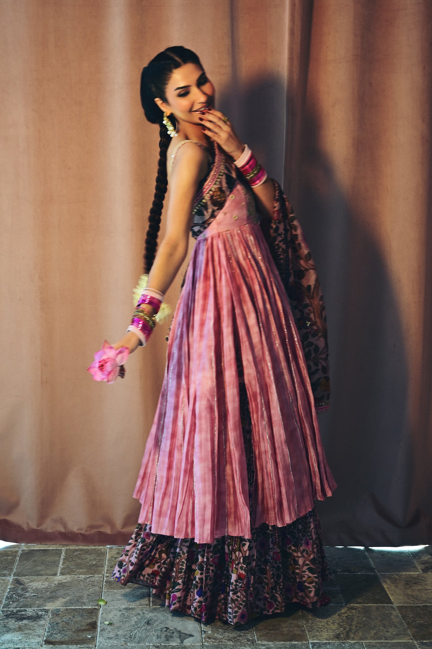 Punit Balana The Ghoomer Anarkali Set indian designer wear online shopping melange singapore
