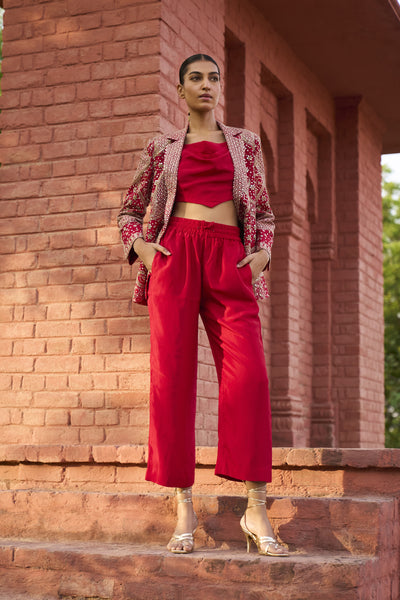 Punit Balana The Jaipur Pant Suit indian designer wear online shopping melange singapore