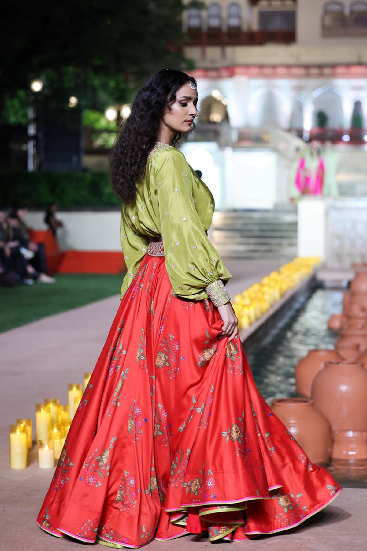 Punit Balana The Kumari Set indian designer wear online shopping melange singapore 