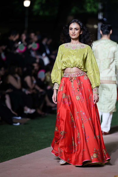 Punit Balana The Kumari Set indian designer wear online shopping melange singapore 