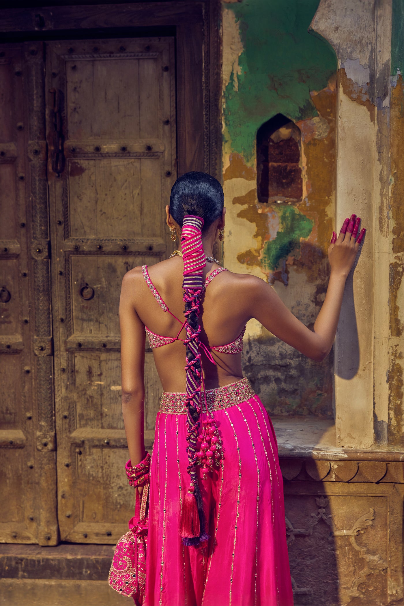 Punit Balana The Kumari Sharara Set indian designer wear online shopping melange singapore
