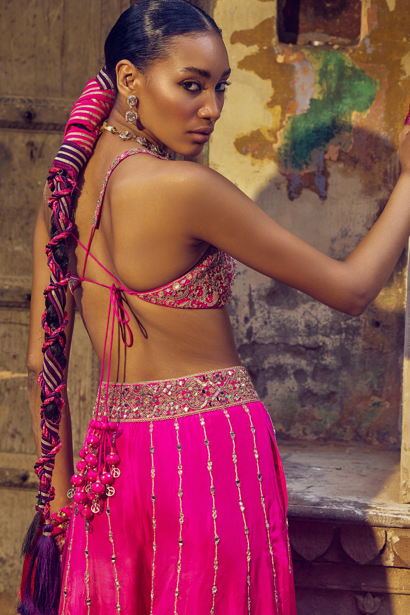 Punit Balana The Kumari Sharara Set indian designer wear online shopping melange singapore
