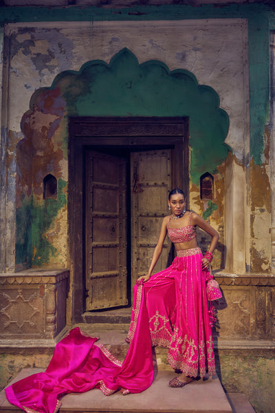 Punit Balana The Kumari Sharara Set indian designer wear online shopping melange singapore
