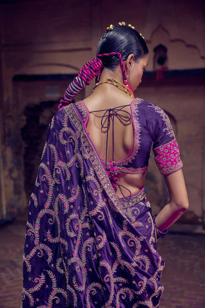 Punit Balana The Mughal Saree Set indian designer wear online shopping melange singapore