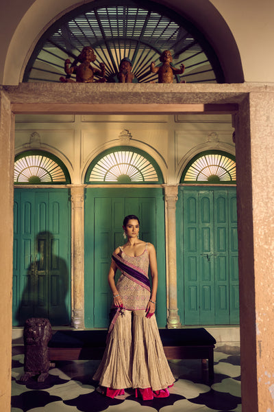 Punit Balana The Noor Set indian designer wear online shopping melange singapore