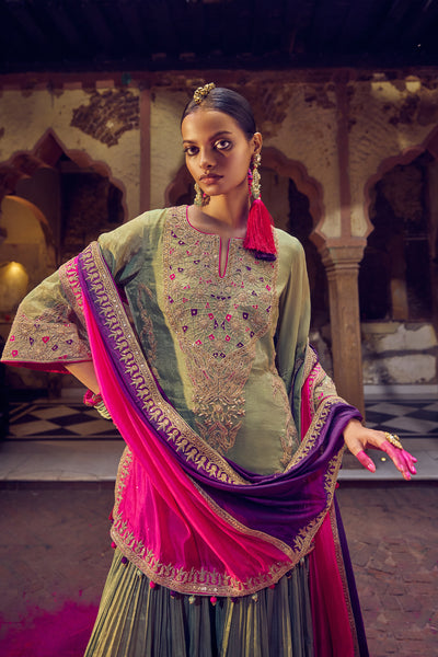 Punit Balana The Noorani Kurti Set indian designer wear online shopping melange singapore