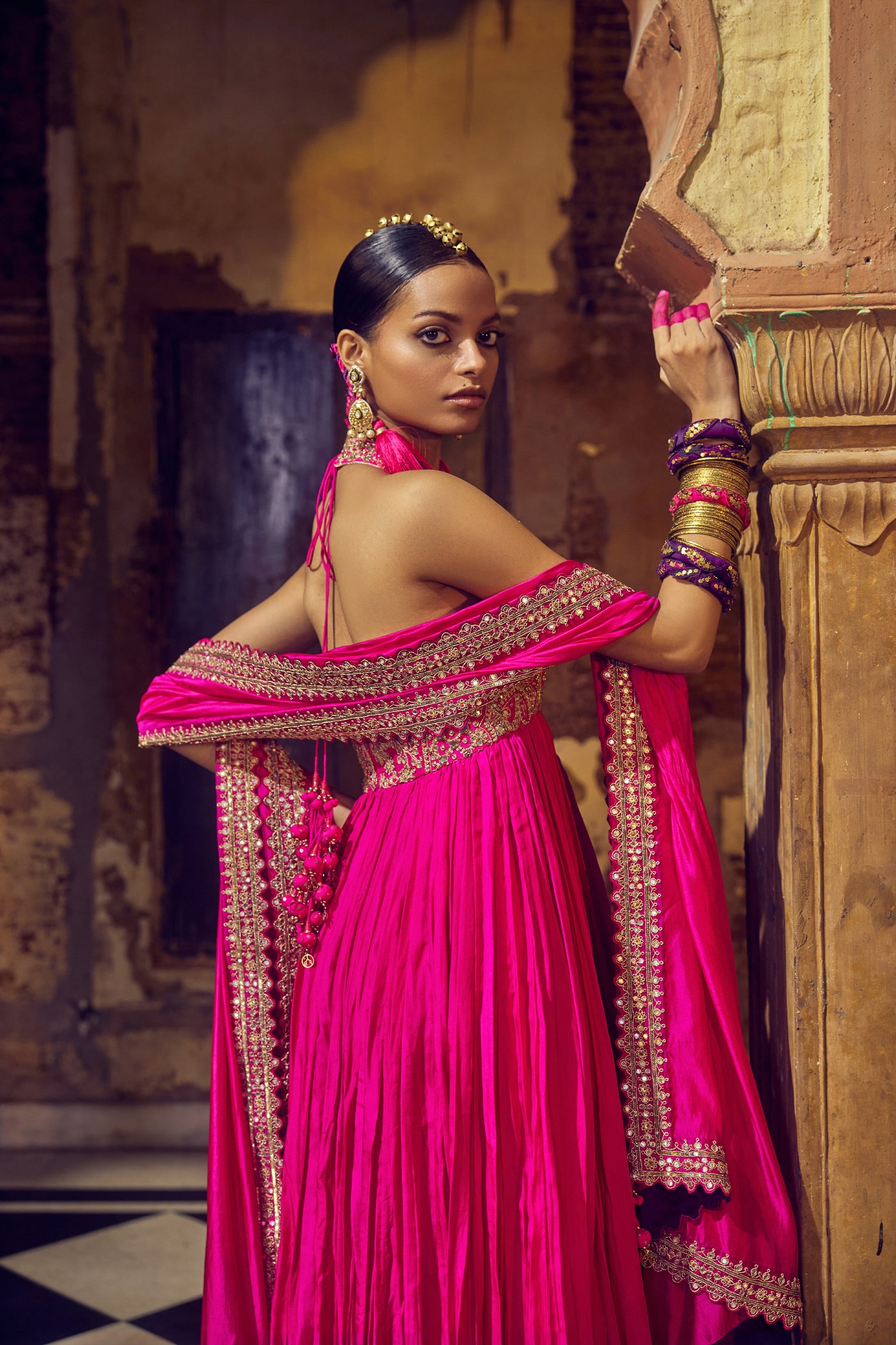 Punit Balana The Pakeezah Anarkali indian designer wear online shopping melange singapore