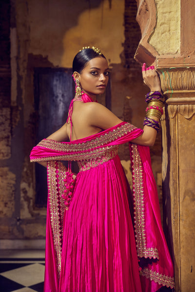 Punit Balana The Pakeezah Anarkali indian designer wear online shopping melange singapore