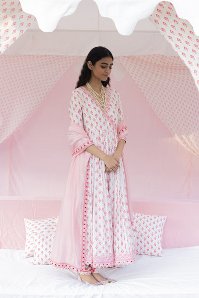 Punit Balana The Pakeezah Angrakha indian designer wear online shopping melange singapore