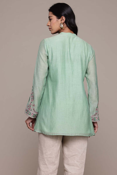 Ritu Kumar Green Dharohar Kurti indian designer wear online shopping melange singapore 