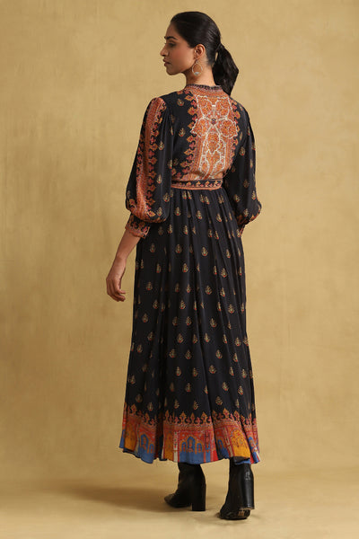 Ritu Kumar Printed Dress indian designer wear online shopping melange singapore