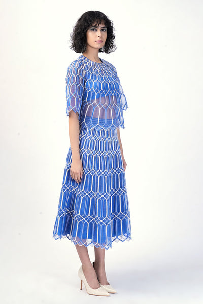 Rohit Gandhi Rahul Khanna Arrai Cord Set indian designer wear online shopping melange singapore