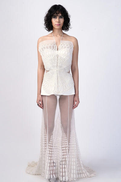 
Rohit Gandhi Rahul Khanna Ecliptic Flap Jacket indian designer wear online shopping melange singapore
