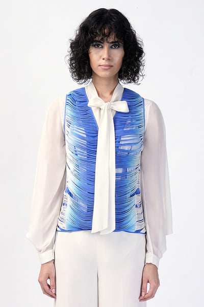 Rohit Gandhi Rahul Khanna Vega Gilet Jacket indian designer wear online shopping melange singapore
