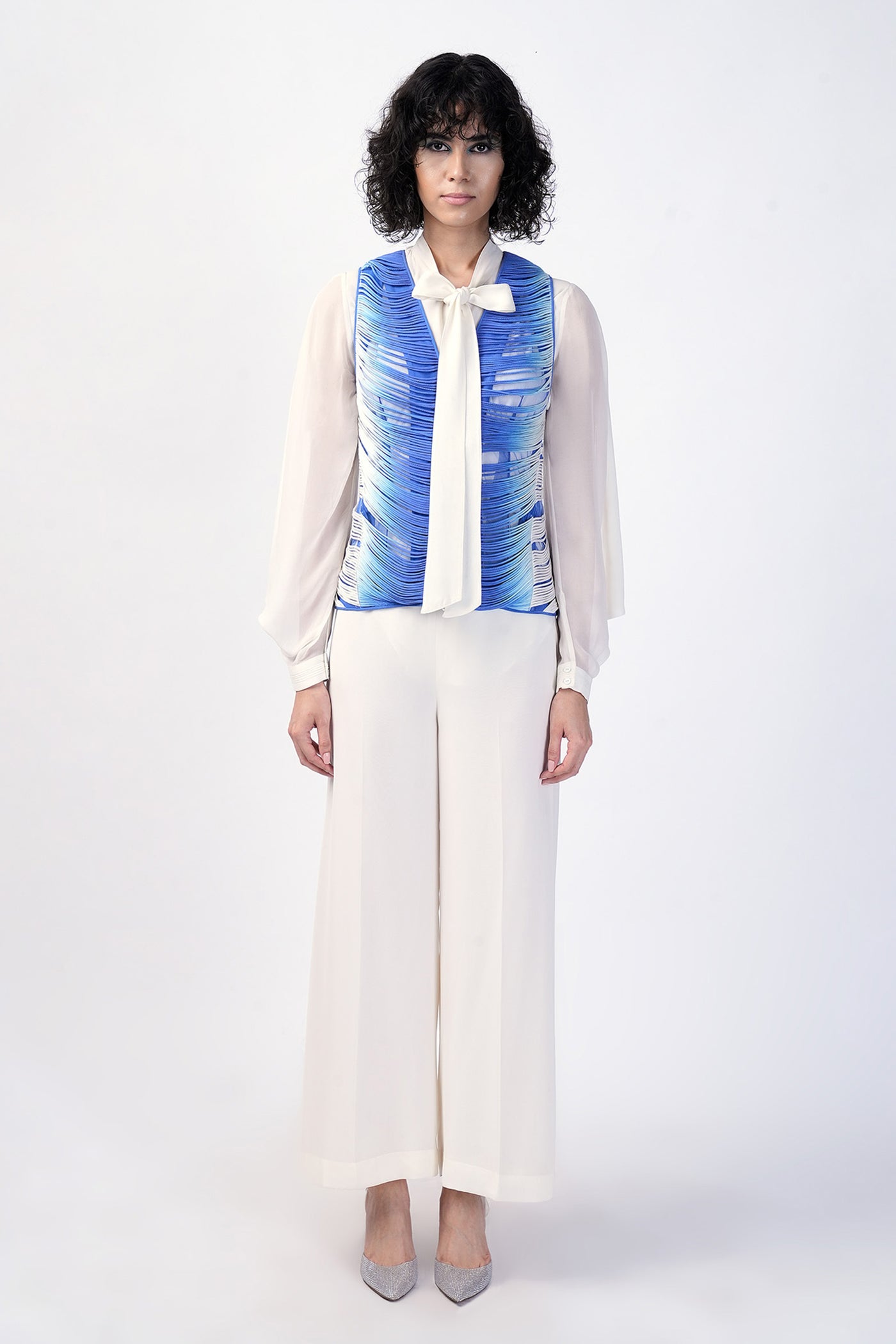 Rohit Gandhi Rahul Khanna Vega Gilet Jacket indian designer wear online shopping melange singapore