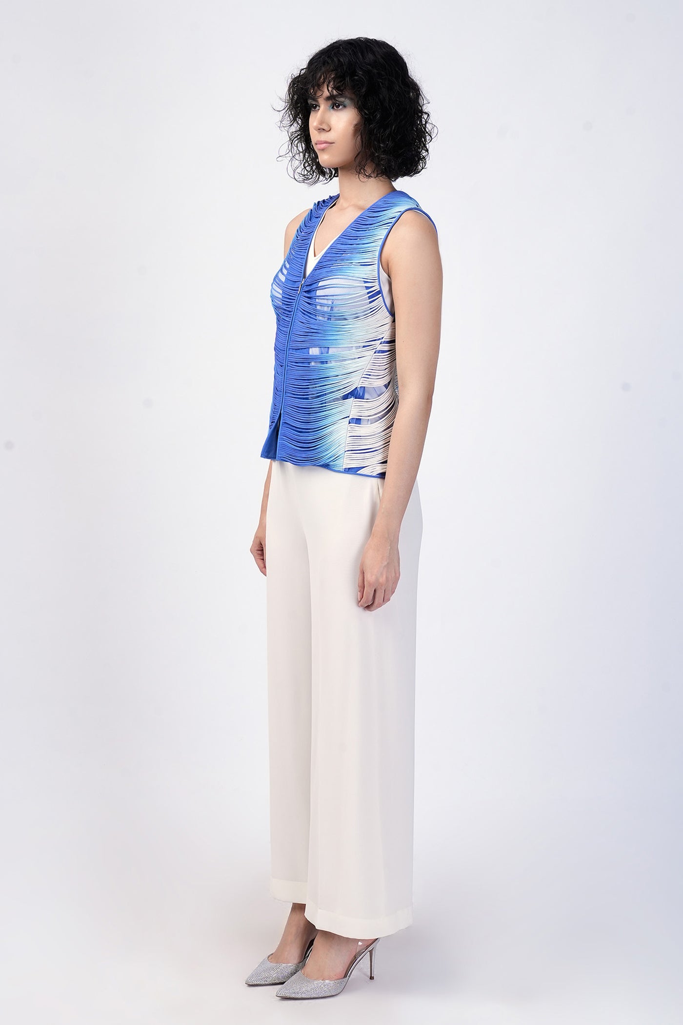 Rohit Gandhi Rahul Khanna Vega Gilet Jacket indian designer wear online shopping melange singapore