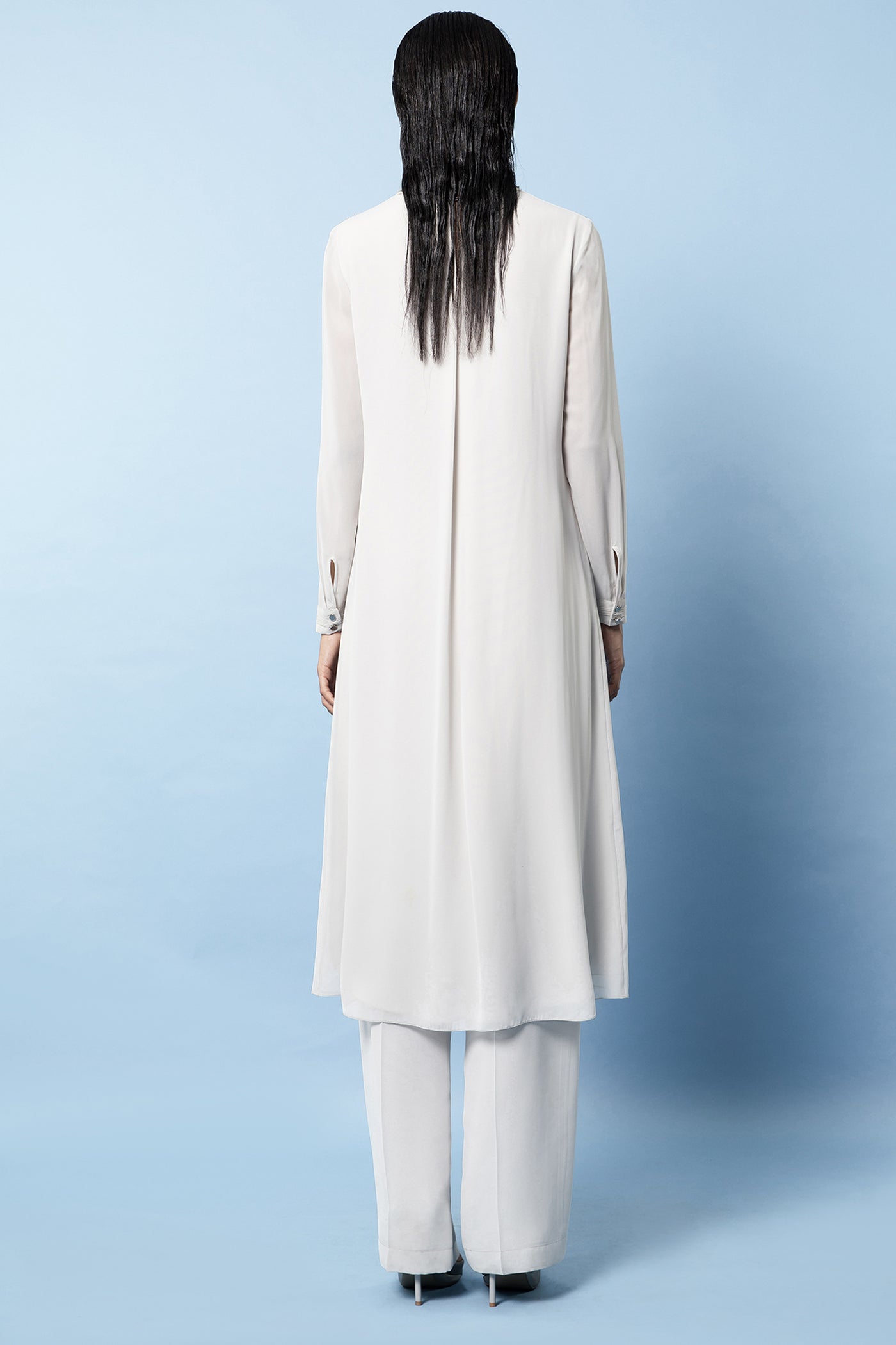 Rohit Gandhi and Rahul Khanna Embellished Kurta Set indian designer wear online shopping melange singapore