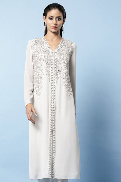 Rohit Gandhi and Rahul Khanna Embellished Kurta Set indian designer wear online shopping melange singapore