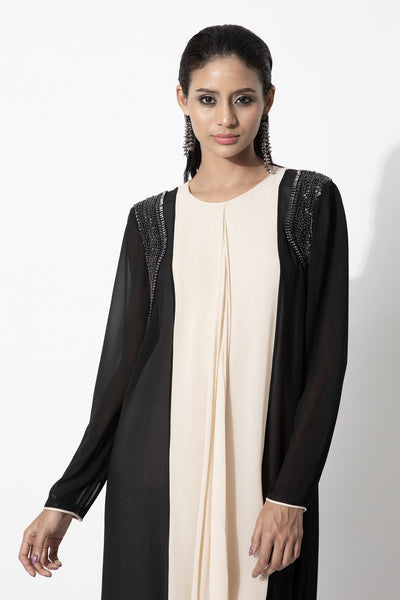 Rohit Gandhi and Rahul Khanna Swing Dress With Shoulder Embellishments