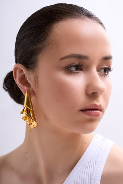 Ruhhette Devine Earring Jewellery Indian designer wear online shopping melange singapore