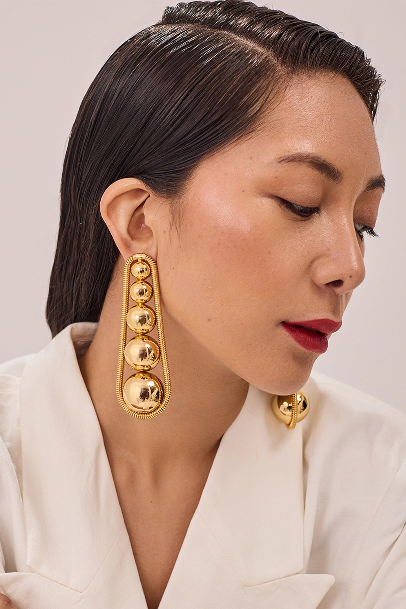 Ruhhette Hudson Earrings indian designer wear online shopping melange singapore
