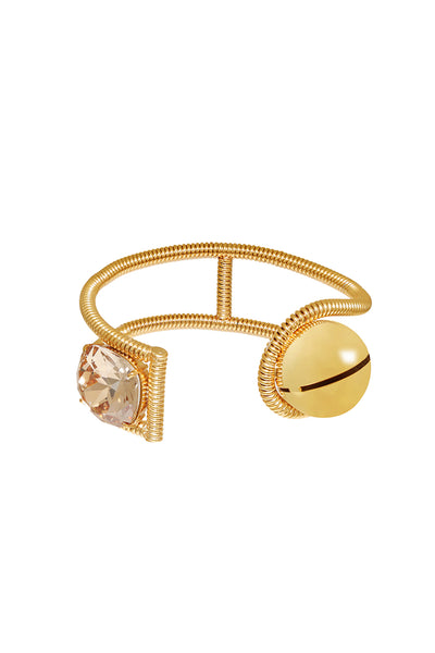 Ruhhette Jacynth Gemstone Handcuff indian designer wear online shopping melange singapore