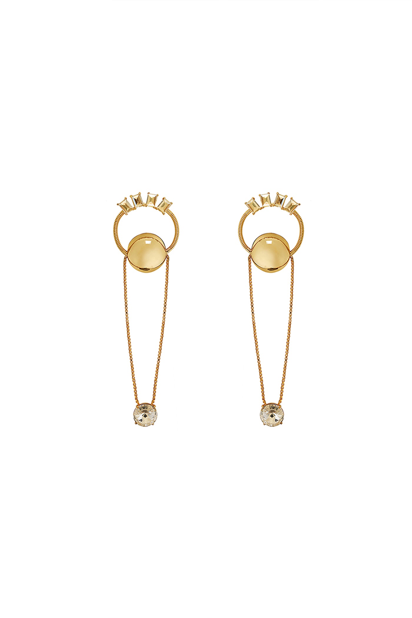 Ruhhette La Seine Earrings indian designer wear online shopping melange singapore